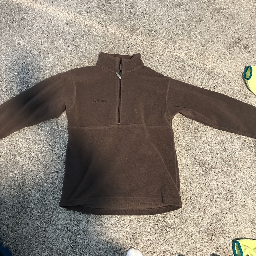 Columbia Dark Brown Fleece Jacket